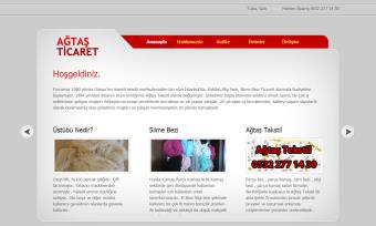 Ağtaş Tekstil Kurumsal Web Sitesi
